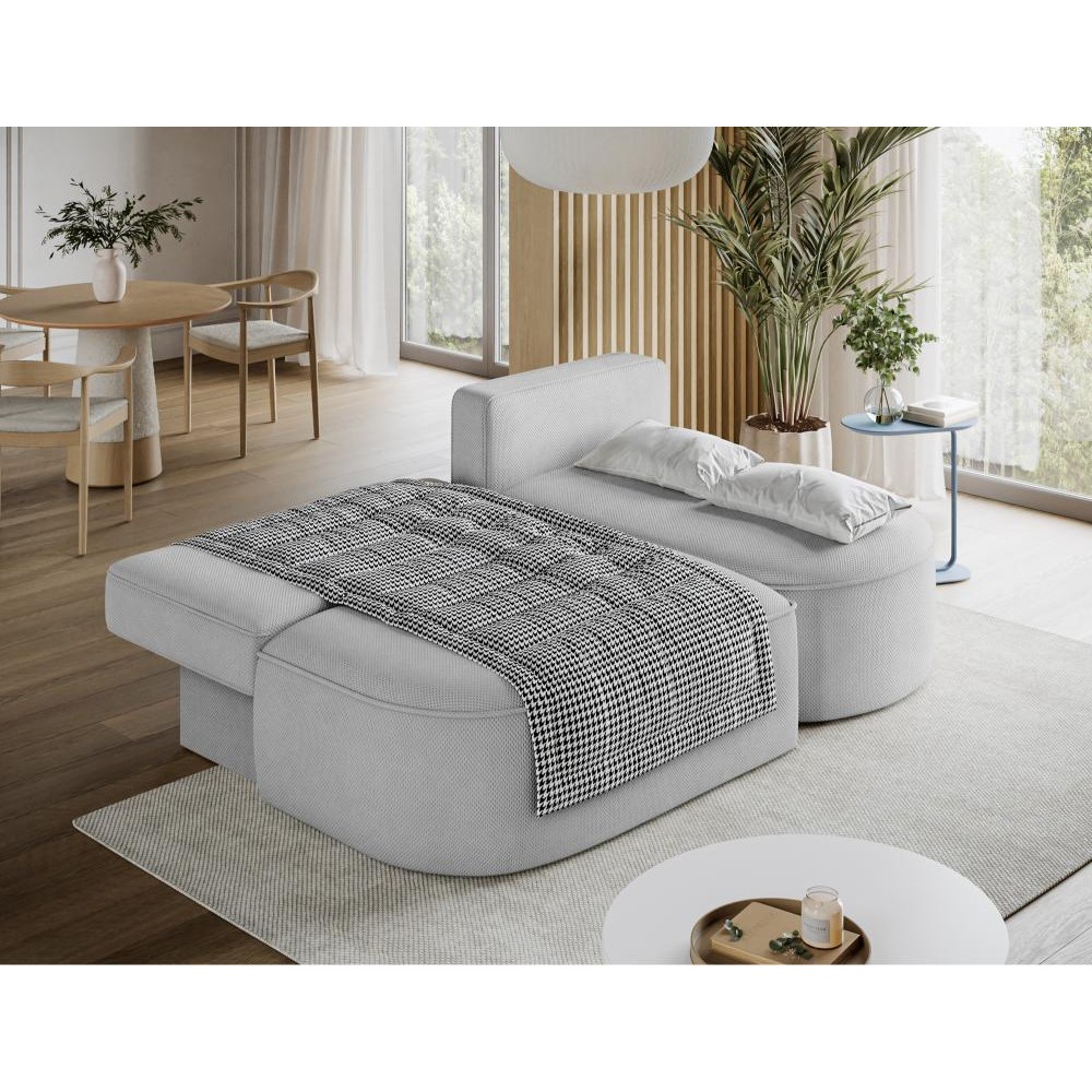 Γωνιακός Καναπές Savol-Γκρι-Δεξιά 220x144x93