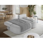 Γωνιακός Καναπές Savol-Γκρι-Δεξιά 220x144x93