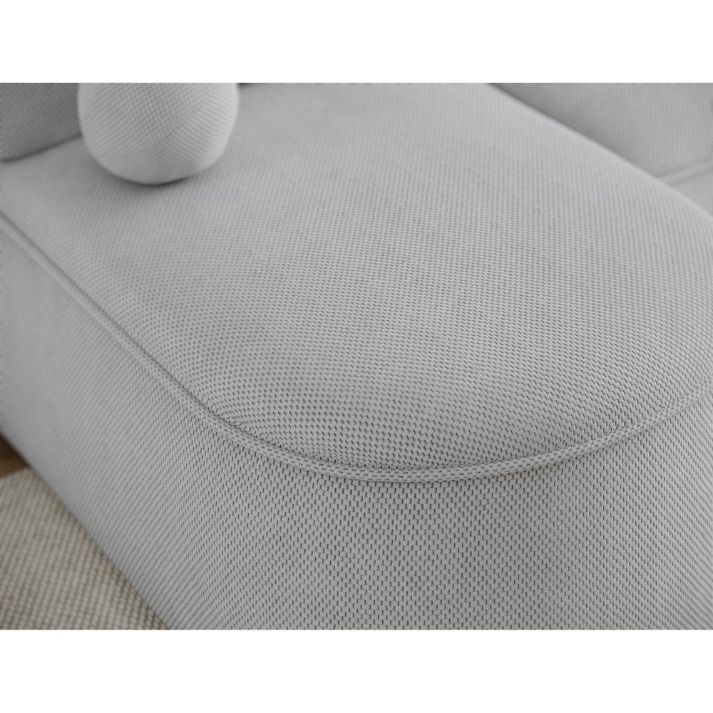 Γωνιακός Καναπές Savol-Γκρι-Δεξιά 220x144x93