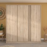 Ντουλάπα Howells Τρίφυλλη 185x52x203