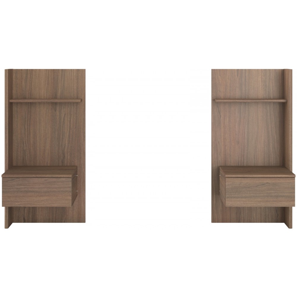 Σετ 2 Κομοδινά Varnel 48x34x98