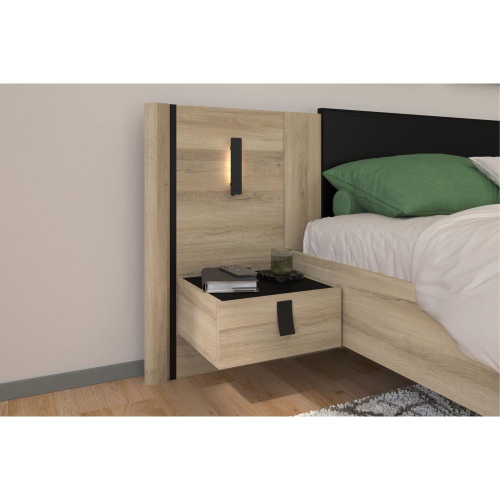 Σετ 2 Κομοδίνα Kaleria 40x36x88