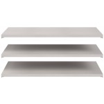 Σετ 3 ράφια ντουλάπας Lynch  72x39x1.8