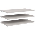 Σετ 3 ράφια ντουλάπας Lynch  72x39x1.8