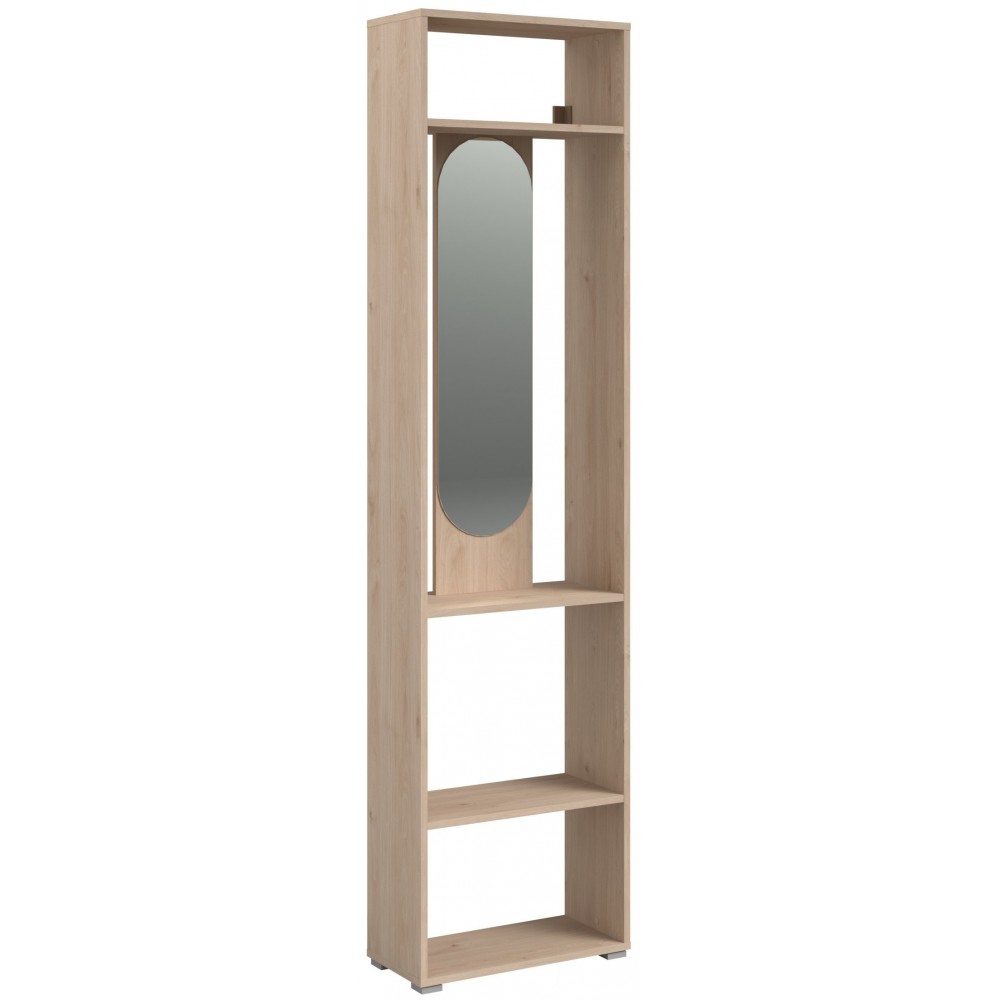 Ντουλάπι με Καθρέπτη Βεστιαρίου Montelia 59x28x232