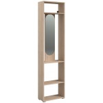 Ντουλάπι με Καθρέπτη Βεστιαρίου Montelia 59x28x232