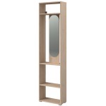 Ντουλάπι με Καθρέπτη Βεστιαρίου Montelia 59x28x232