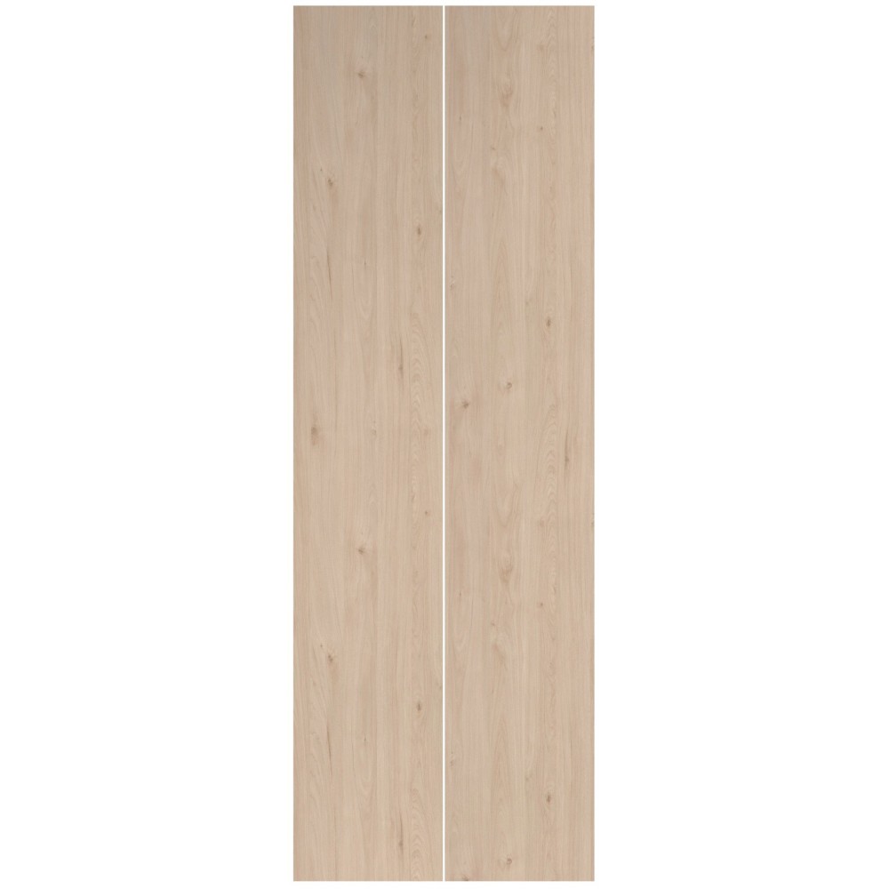 Σετ 2 πόρτες βεστιαριού Montelia 40-Φυσικό 39x1.5x200