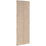 Σετ 2 πόρτες βεστιαριού Montelia 40-Φυσικό 39x1.5x200