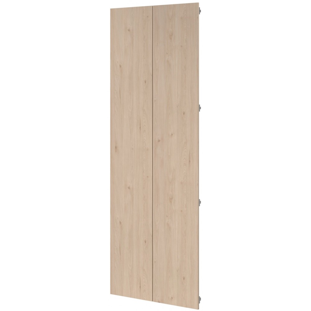 Σετ 2 πόρτες βεστιαριού Montelia 40-Φυσικό 39x1.5x200