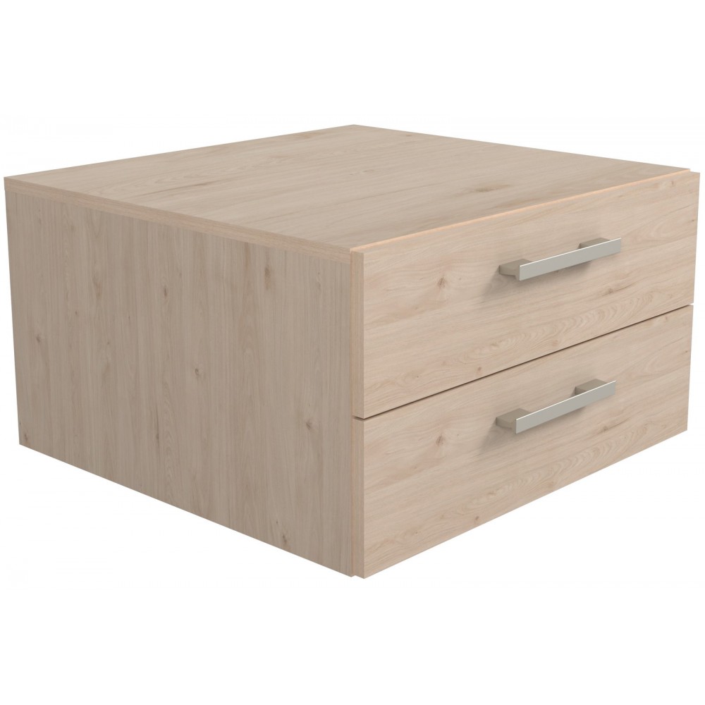 Σετ 2 συρτάρια βεστιάριου Casperia 60 58x5.6x32.2