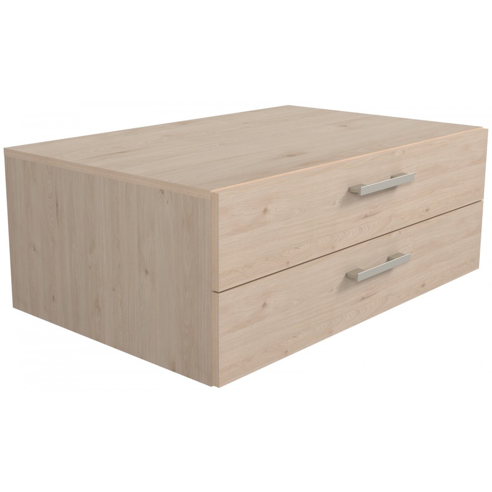 Σετ 2 συρτάρια βεστιάριου Casperia 90 86.2x5.6x32.2