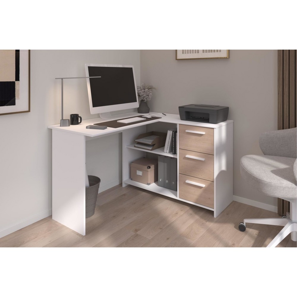 Γωνιακό Γραφείο Intesy 121x111x75