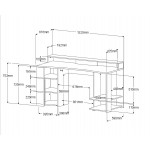 Γραφείο Pexor 152x62x87
