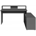Γωνιακό Γραφείο Evorix 134x60x94