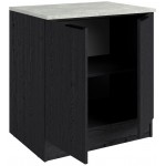 Επιδαπέδιο ντουλάπι Evoria 80 2D 80x60x87