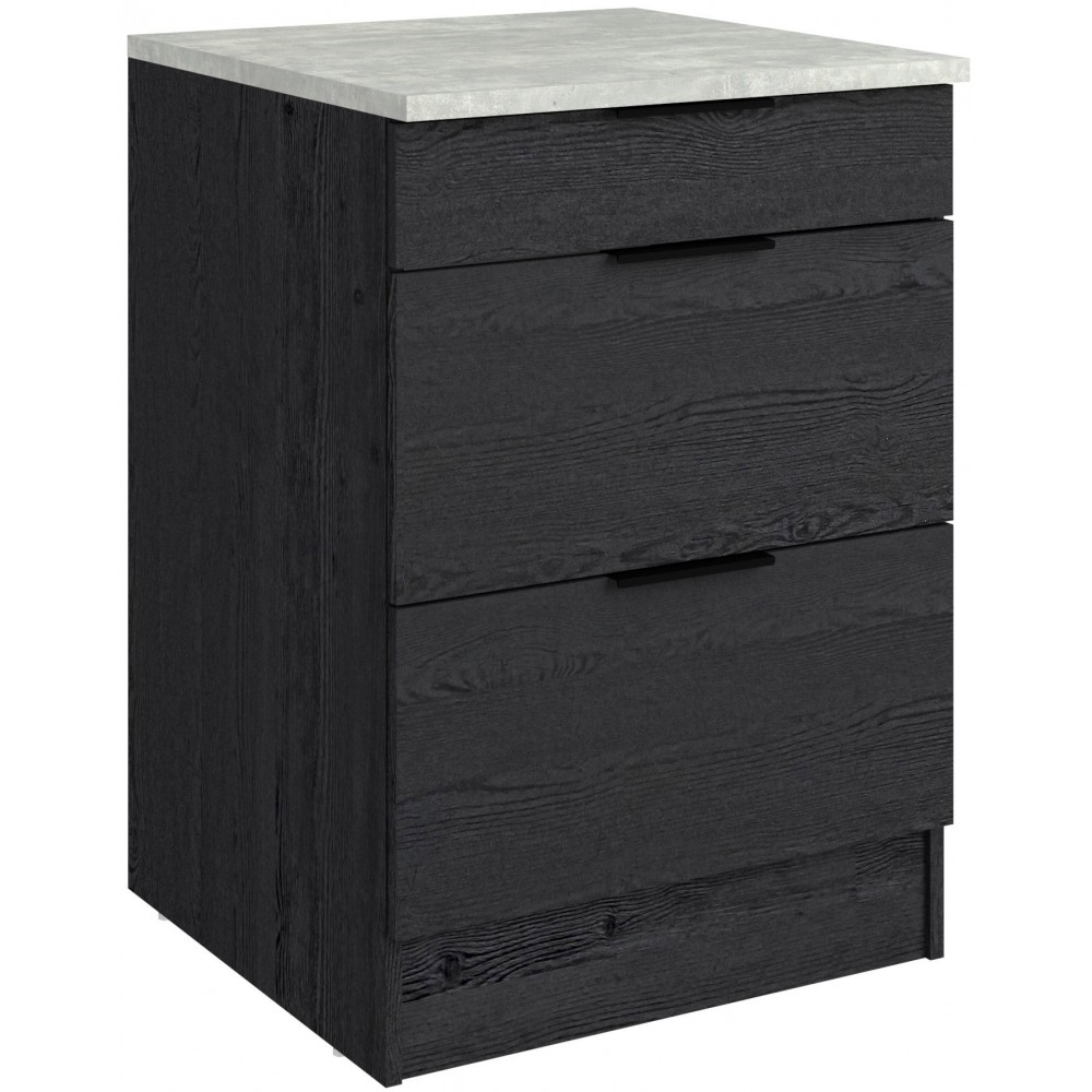 Επιδαπέδιο ντουλάπι Evoria 60 3D 60x60x87