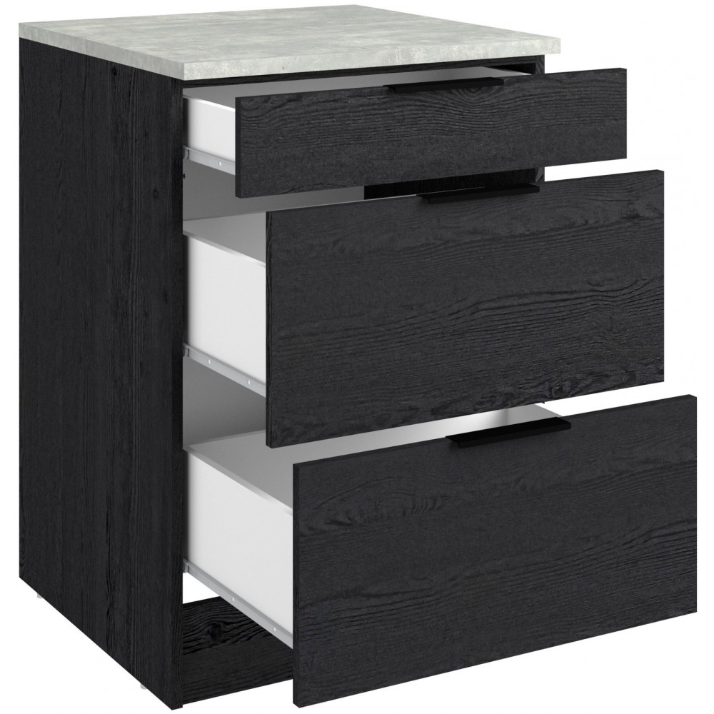 Επιδαπέδιο ντουλάπι Evoria 60 3D 60x60x87