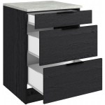 Επιδαπέδιο ντουλάπι Evoria 60 3D 60x60x87