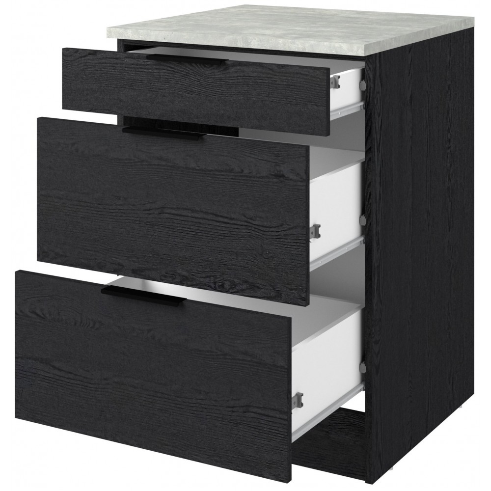 Επιδαπέδιο ντουλάπι Evoria 60 3D 60x60x87
