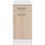 Επιδαπέδιο ντουλάπι Jeden 40 2D-Φυσικό 40x60x86