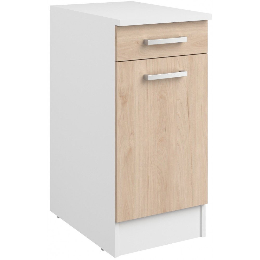 Επιδαπέδιο ντουλάπι Jeden 40 2D-Φυσικό 40x60x86
