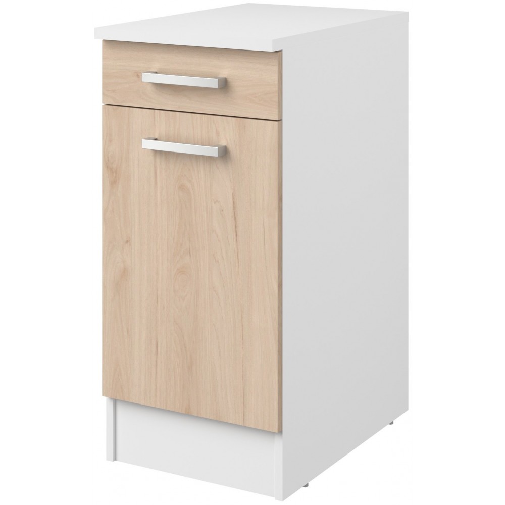 Επιδαπέδιο ντουλάπι Jeden 40 2D-Φυσικό 40x60x86