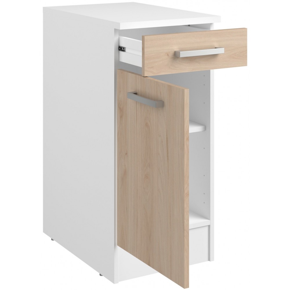 Επιδαπέδιο ντουλάπι Jeden 40 2D-Φυσικό 40x60x86