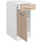 Επιδαπέδιο ντουλάπι Jeden 40 2D-Φυσικό 40x60x86