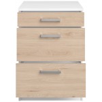 Επιδαπέδιο ντουλάπι Jeden 60 3D-Φυσικό 60x60x86