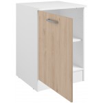 Επιδαπέδιο ντουλάπι Jeden 60 1D-Φυσικό 60x60x86