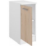 Επιδαπέδιο ντουλάπι Jeden 40 1D-Φυσικό 40x60x86