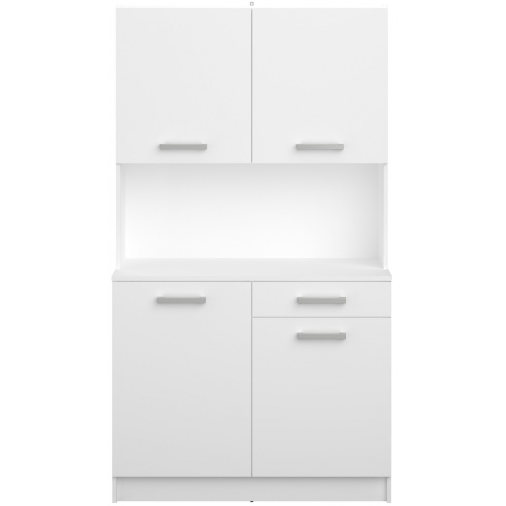 Σκευοθήκη Jeden II-Λευκό 101x43x180