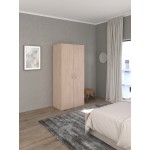 Ντουλάπα Uvelia Δίφυλλη 80x49x180