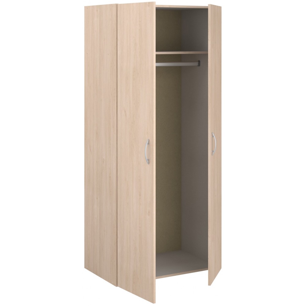 Ντουλάπα Uvelia Δίφυλλη 80x49x180