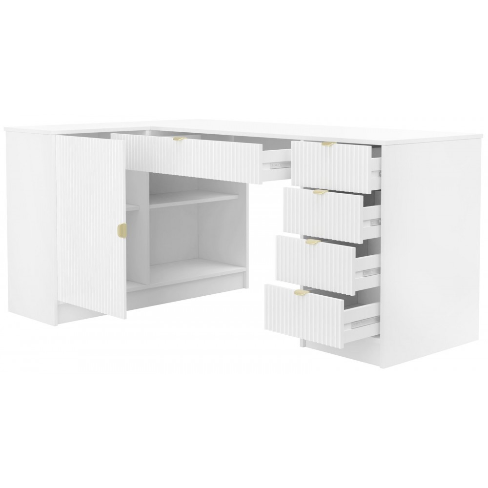 Γωνιακό Γραφείο Tireno-Φυσικό 158x98x76