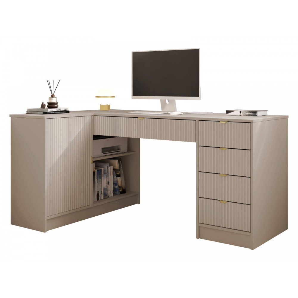 Γωνιακό Γραφείο Tireno-Κασμίρ 158x98x76