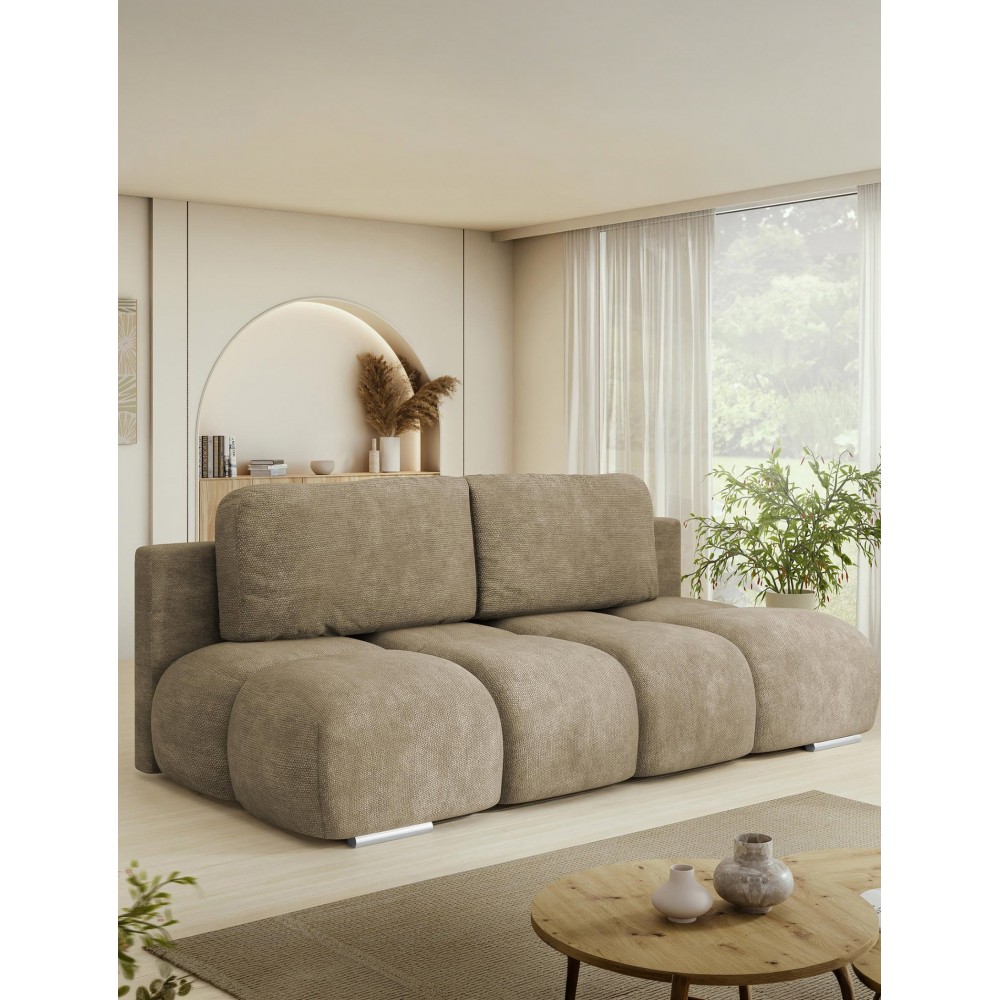 Καναπές - κρεβάτι Honey mini-Μπεζ 195x90x89