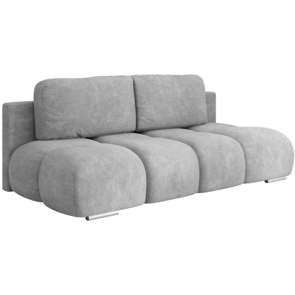 Καναπές - κρεβάτι Honey mini-Γκρι Ανοιχτό 195x90x89