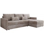 Γωνιακός καναπές Ralevia-Εκρού 226x84x85