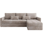 Γωνιακός καναπές Ralevia-Εκρού 226x84x85