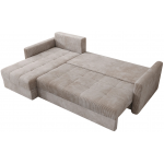 Γωνιακός καναπές Ralevia-Εκρού 226x84x85