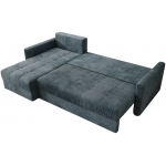 Γωνιακός καναπές Ralevia-Μπλε 226x84x85