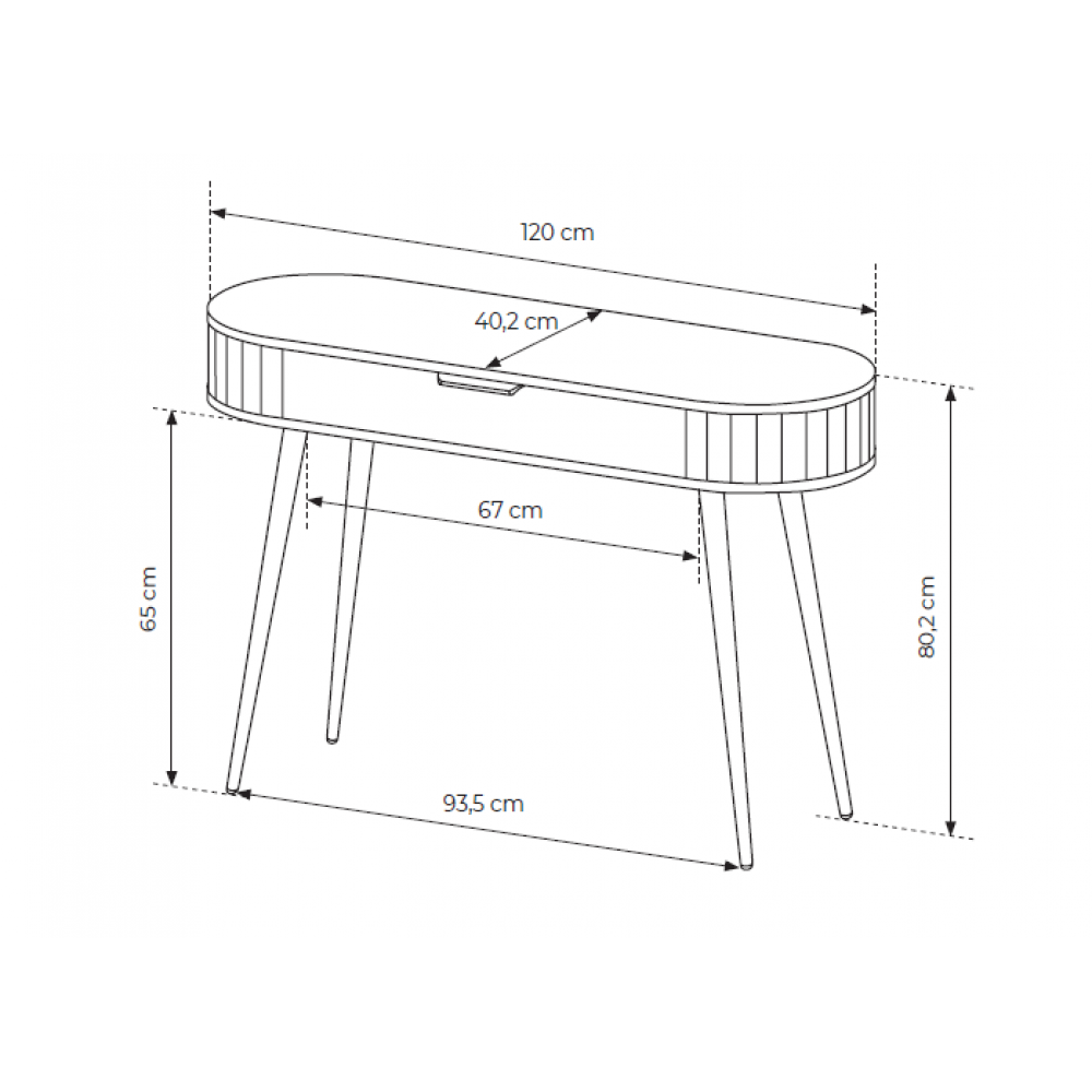 Τουαλέτα Voli 120x40.2x80.2