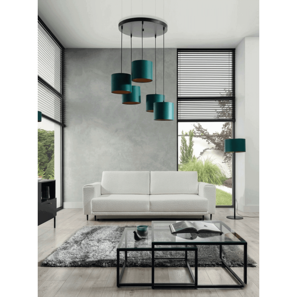 Καναπές - κρεβάτι Pamalia-Λευκό 260x95x90