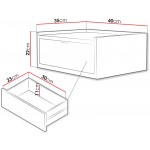 Κομοδίνο Edison II-Βέγγε 40x35x22