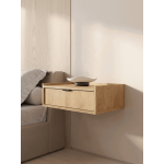 Κομοδίνο Edison II-Φυσικό 40x35x22