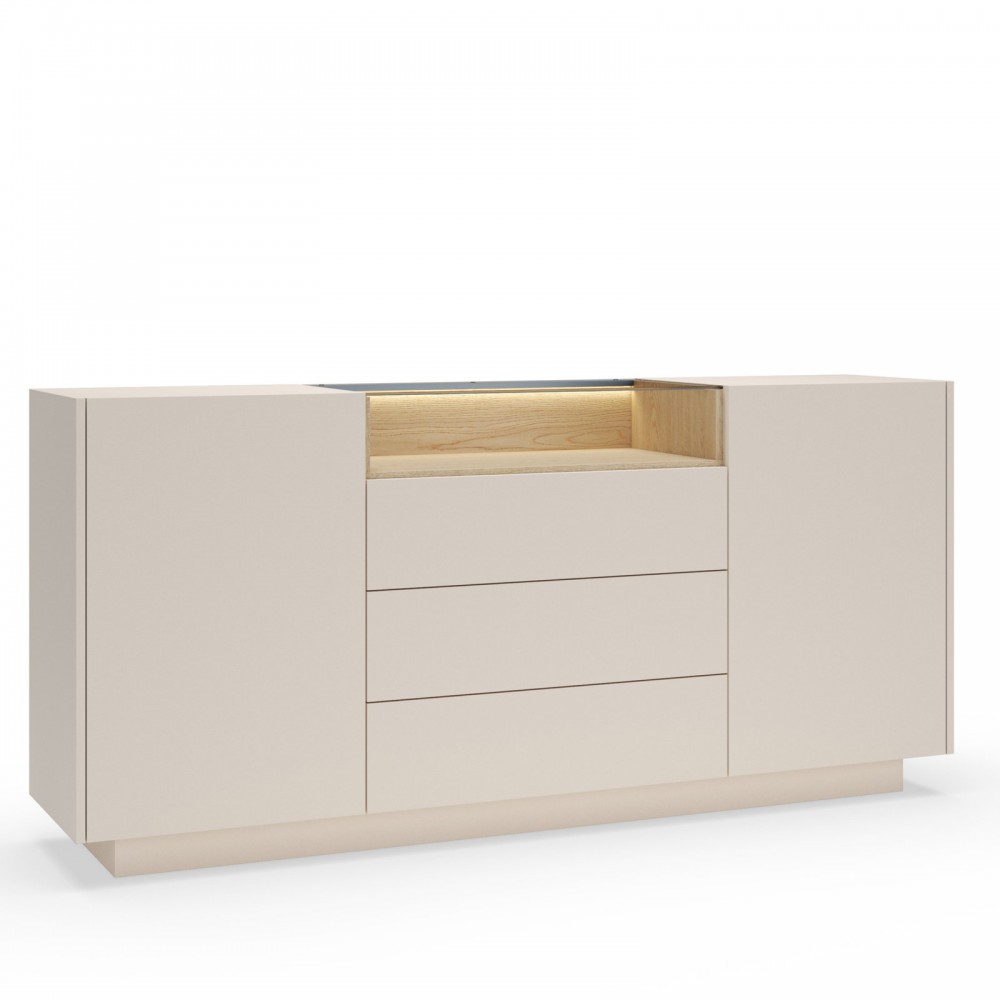 Μπουφές Hori III-Μπεζ Ανοιχτό 176.4x39.5x83