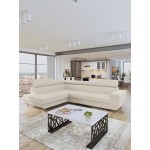Γωνιακός Καναπές Fonty-Εκρού-Αριστερή 253x188x71