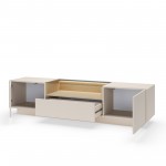 Έπιπλο τηλεόρασης Hori II-Μπεζ Ανοιχτό 176.4x39.5x43.4